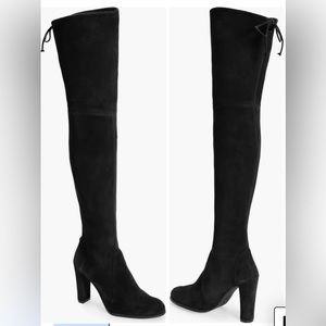 Stuart Weitzman Highland suede over the knee boots